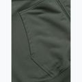 Bluză pentru bărbați Pitbull Nugget Small Logo Hooded Zip sage green 9