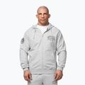 Bluză pentru bărbați Pitbull Badger Hooded Zip grey/melange