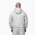 Bluză pentru bărbați Pitbull Badger Hooded Zip grey/melange 3