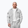 Bluză pentru bărbați Pitbull Badger Hooded Zip grey/melange 5