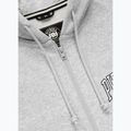 Bluză pentru bărbați Pitbull Badger Hooded Zip grey/melange 8