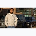 Bluză pentru bărbați Pitbull Badger Hooded Zip grey/melange 13