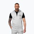 Bluză pentru bărbați Pitbull Badger Hooded Vest Zip grey/melange