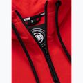 Bluză pentru femei Pitbull Explory Tape Hooded Zip fluo/red 9