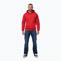 Bluză pentru bărbați Pitbull Strenght & Respect Sweatshirt Hooded red 2