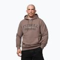 Bluză pentru bărbați Pitbull Midnight Sweatshirt Hooded brown savana 4