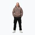 Bluză pentru bărbați Pitbull Midnight Sweatshirt Hooded brown savana 5