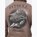 Bluză pentru bărbați Pitbull Midnight Sweatshirt Hooded brown savana 6