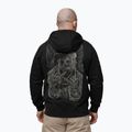 Bluză pentru bărbați Pitbull USA Hooded Zip black 3