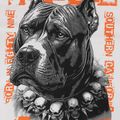 Bluză pentru bărbați Pitbull Blacky Sweatshirt Zip Hooded off white 9