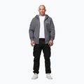 Bluză pentru bărbați Pitbull World Sweatshirt Zip Hooded graphite 2