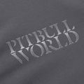 Bluză pentru bărbați Pitbull World Sweatshirt Zip Hooded graphite 12