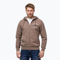 Bluză pentru bărbați Pitbull Bloodline 2 Sweatshirt Zip Hooded brown savana 3