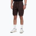 Shorturi bărbătești Pitbull Proctor Drawstring Cargo dark brown 3
