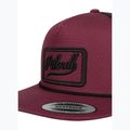 Șapcă pentru bărbați Pitbull Original 1989 burgundy/black 3
