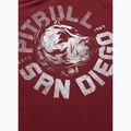 Tricou pentru bărbați Pitbull Dog SD burgundy 8