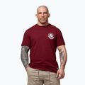 Tricou pentru bărbați Pitbull Dog SD burgundy 12
