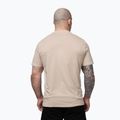 Tricou pentru bărbați Pitbull Palms ultra light sand logo 3