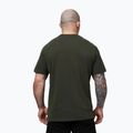Tricou pentru bărbați Pitbull USA CAL Big Logo old green 3