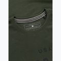 Tricou pentru bărbați Pitbull USA CAL Big Logo old green 6