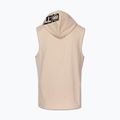 Bluză de antrenament pentru bărbați Pitbull Mercado Hilltop Sleeveless Hooded pale sand 4