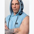 Bluză de antrenament pentru bărbați Pitbull Mercado Hilltop Sleeveless Hooded light blue 5