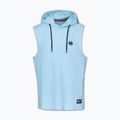 Bluză de antrenament pentru bărbați Pitbull Mercado Hilltop Sleeveless Hooded light blue 6