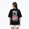 Tricou pentru femei Pitbull Rest In Pink Oversize black 3