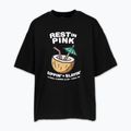Tricou pentru femei Pitbull Rest In Pink Oversize black 5