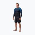 Rashguard cu mânecă lungă pentru bărbați Pitbull Belt Rashguard blue 2