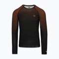 Rashguard cu mânecă lungă pentru bărbați Pitbull Belt Rashguard brown 3