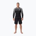 Rashguard cu mânecă lungă pentru bărbați Pitbull Belt Rashguard black 2