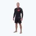 Rashguard cu mânecă lungă pentru bărbați Pitbull Ray Rashguard fluo/red 2