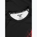 Rashguard cu mânecă lungă pentru bărbați Pitbull Ray Rashguard fluo/red 5