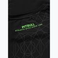 Rashguard cu mânecă lungă pentru bărbați Pitbull Ray Rashguard fluo green 7
