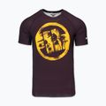 Tricou pentru bărbați Pitbull Rashguard Logo Palms brown 3