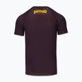 Tricou pentru bărbați Pitbull Rashguard Logo Palms brown 4