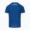 Tricou pentru bărbați Pitbull Rashguard Logo Palms blue 4