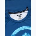 Tricou pentru bărbați Pitbull Rashguard Logo Palms blue 5