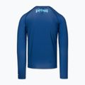 Rashguard cu mânecă lungă pentru bărbați Pitbull Rashguard Logo Palms blue 4