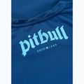 Rashguard cu mânecă lungă pentru bărbați Pitbull Rashguard Logo Palms blue 7
