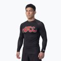 Rashguard cu mânecă lungă pentru bărbați Pitbull ADCC Rashguard black