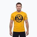 Tricou pentru bărbați Pitbull Palms mesh yellow logo