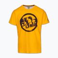 Tricou pentru bărbați Pitbull Palms mesh yellow logo 4
