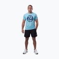 Tricou pentru bărbați Pitbull Palms mesh light blue logo 2