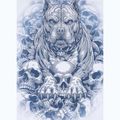 Tricou pentru bărbați Pitbull Guardian Angel white 5