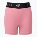Pantaloni scurți de antrenament pentru copii 4F HJZ22-JSPDF001 roz
