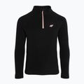 Bluză fleece pentru copii 4F neagră HJZ22-JBIDP001 3