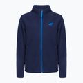 Pulover pentru copii 4F fleece bleumarin albastru marin HJZ22-JPLM001 3
