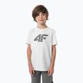 Tricou 4F pentru copii HJZ22-JTSM002 alb
